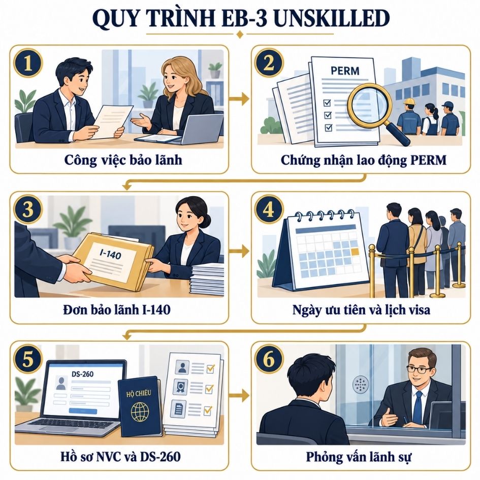 Quy trình EB-3 unskilled